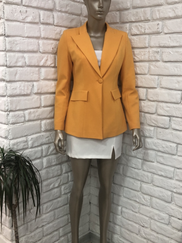 SARI PENYE KUMA BLAZER CEKET