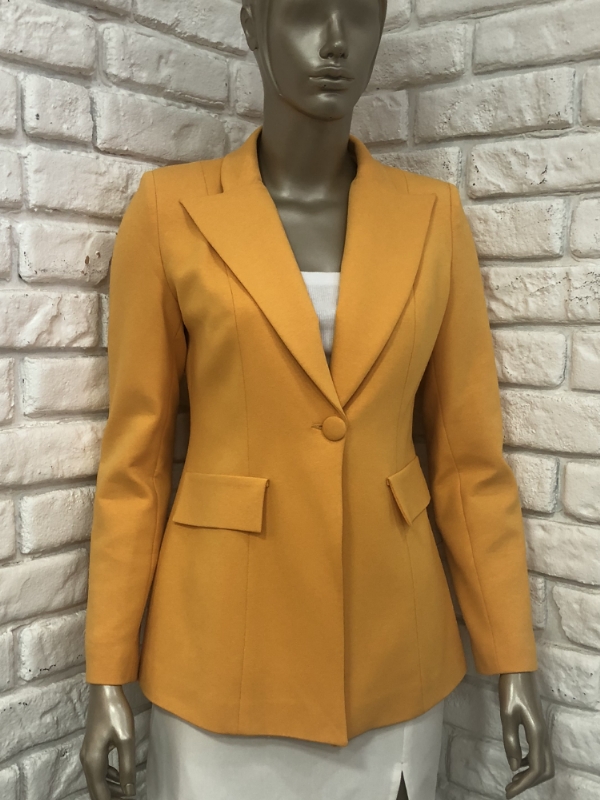 SARI PENYE KUMA BLAZER CEKET