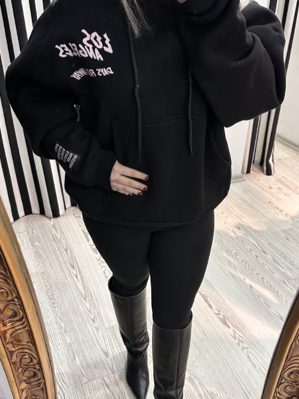 PREMUM SIRT BASKILI SWEATSHIRT