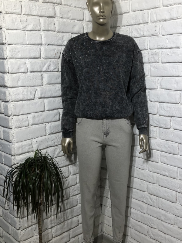 YIKAMALI TA DETAYLI SWEATSHIRT