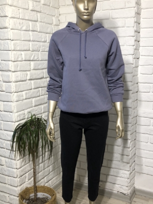 DUMAN GR KAPONLU ARDONLU SWEATSHIRT