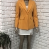 SARI PENYE KUMA BLAZER CEKET