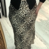 LEOPAR DESENL SATEN ETEK