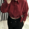 BORDO ZGL KEMERL CROP GMLEK
