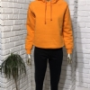 TURUNCU KAPONLU ARDONLU SWEATSHRT